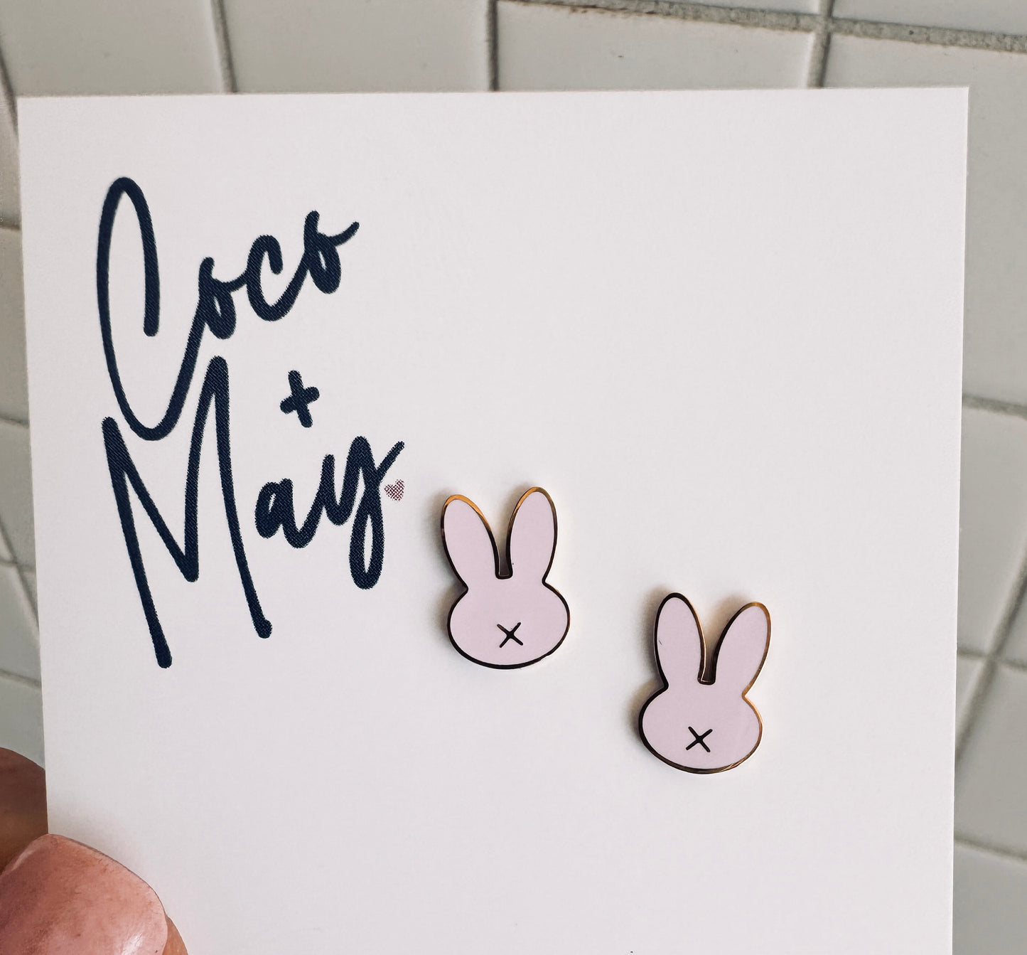 Enamel Bunnies