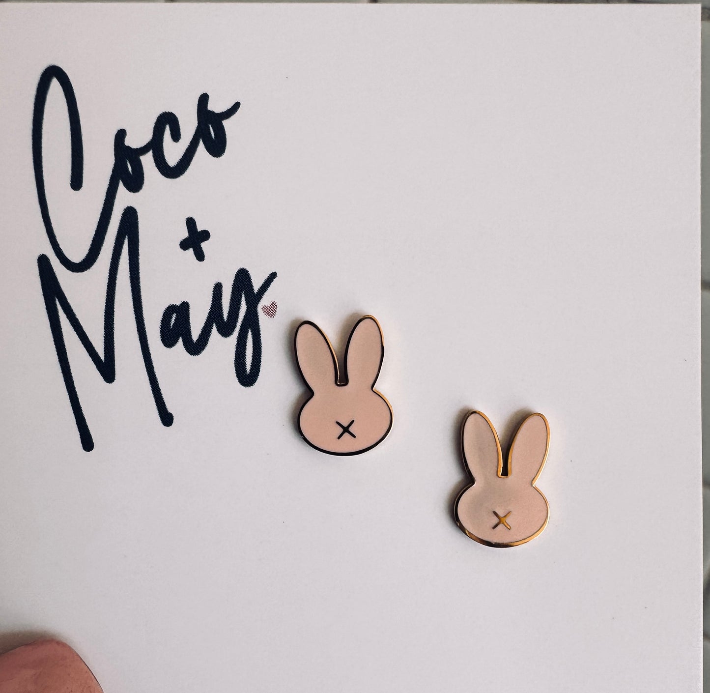 Enamel Bunnies