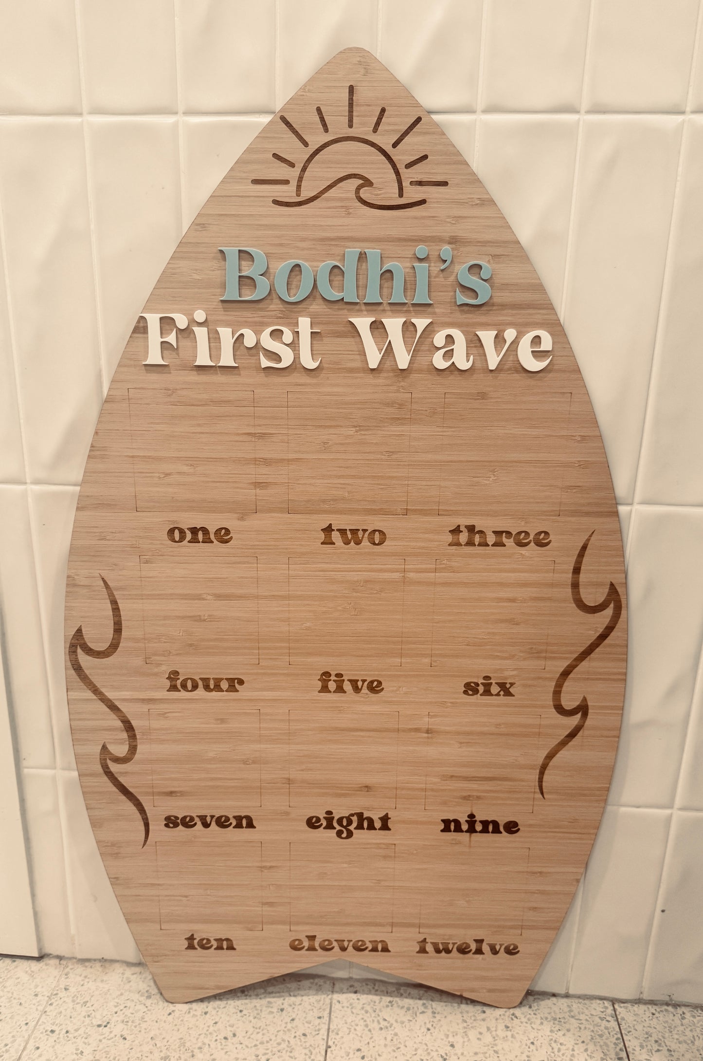 First Birthday Board