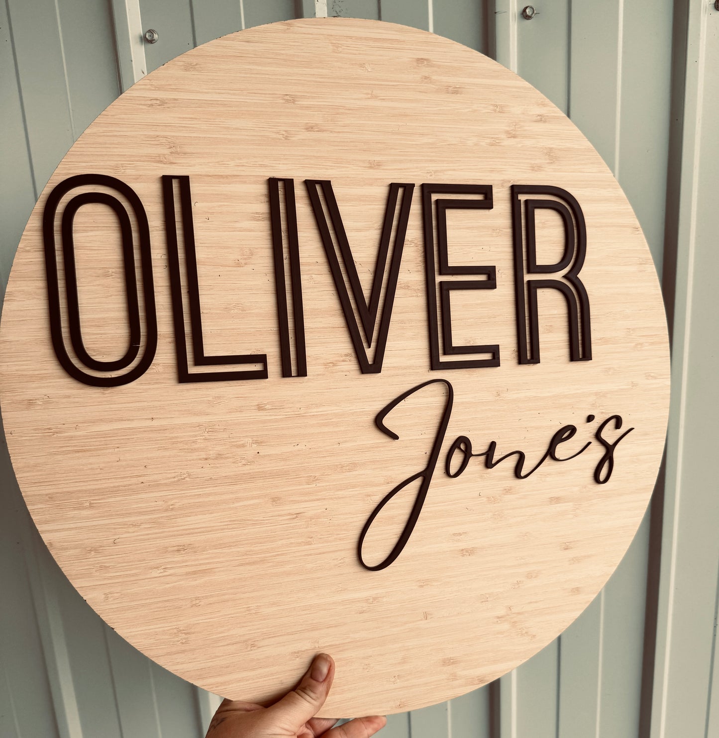 Round Wall Plaque