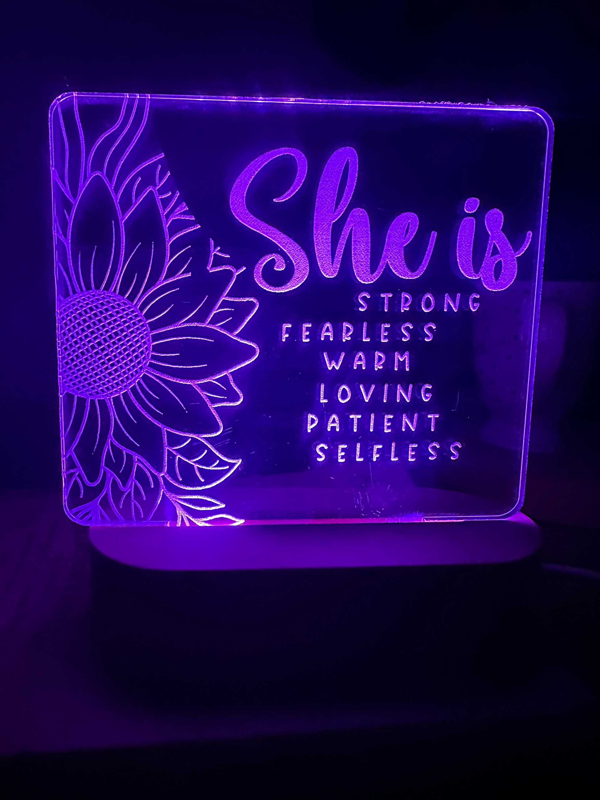 Personalised LED Night Lights for Kids & Nurseries | Coco & May