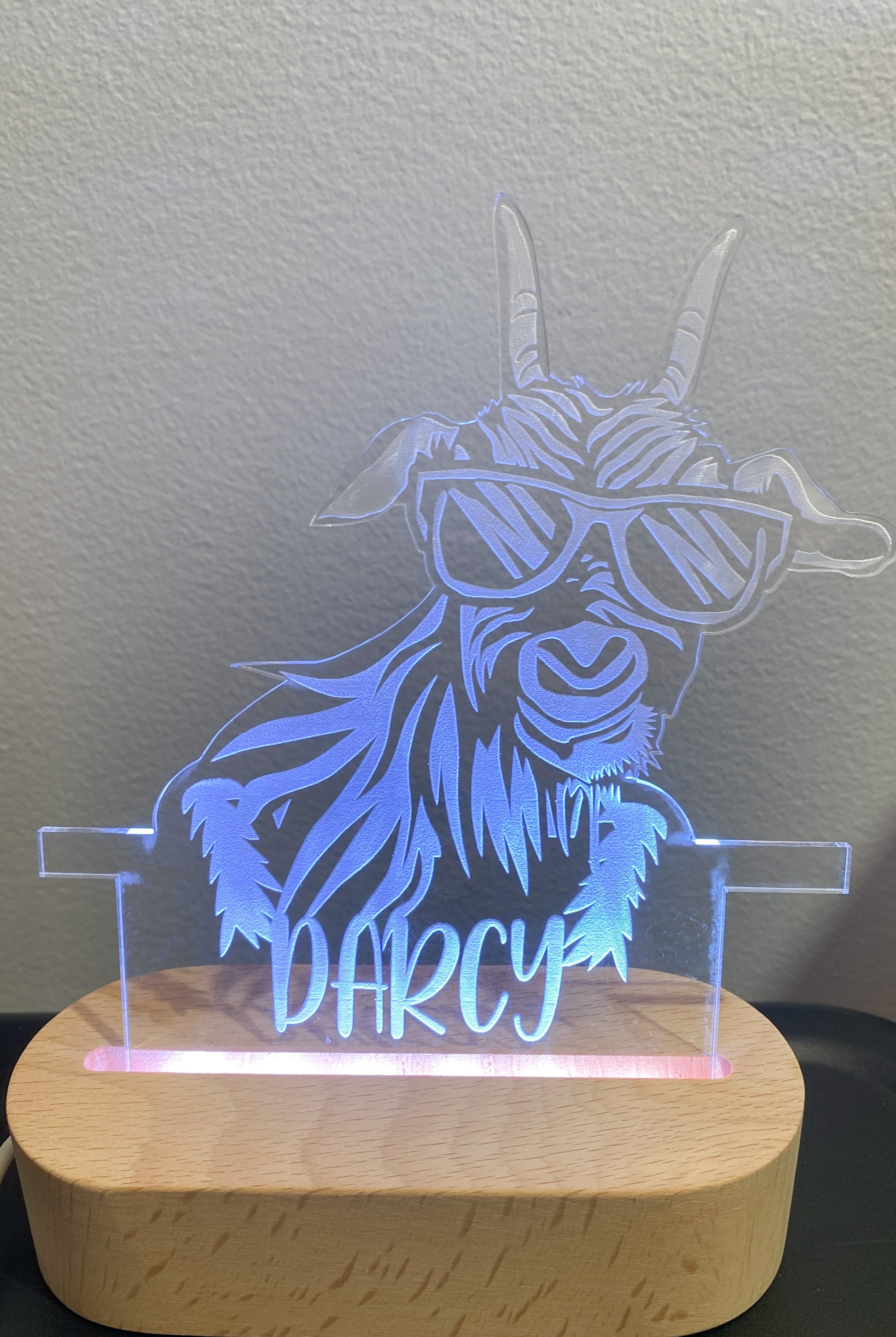 Personalised LED Night Lights for Kids & Nurseries | Coco & May