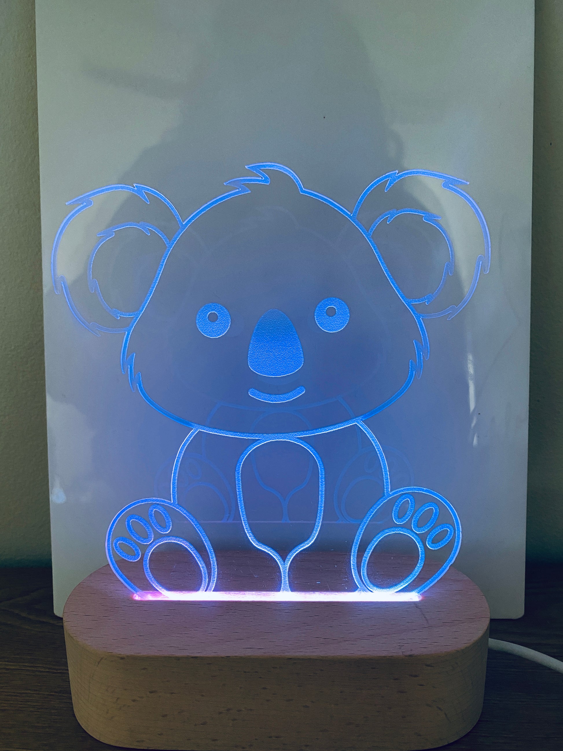Personalised LED Night Lights for Kids & Nurseries | Coco & May