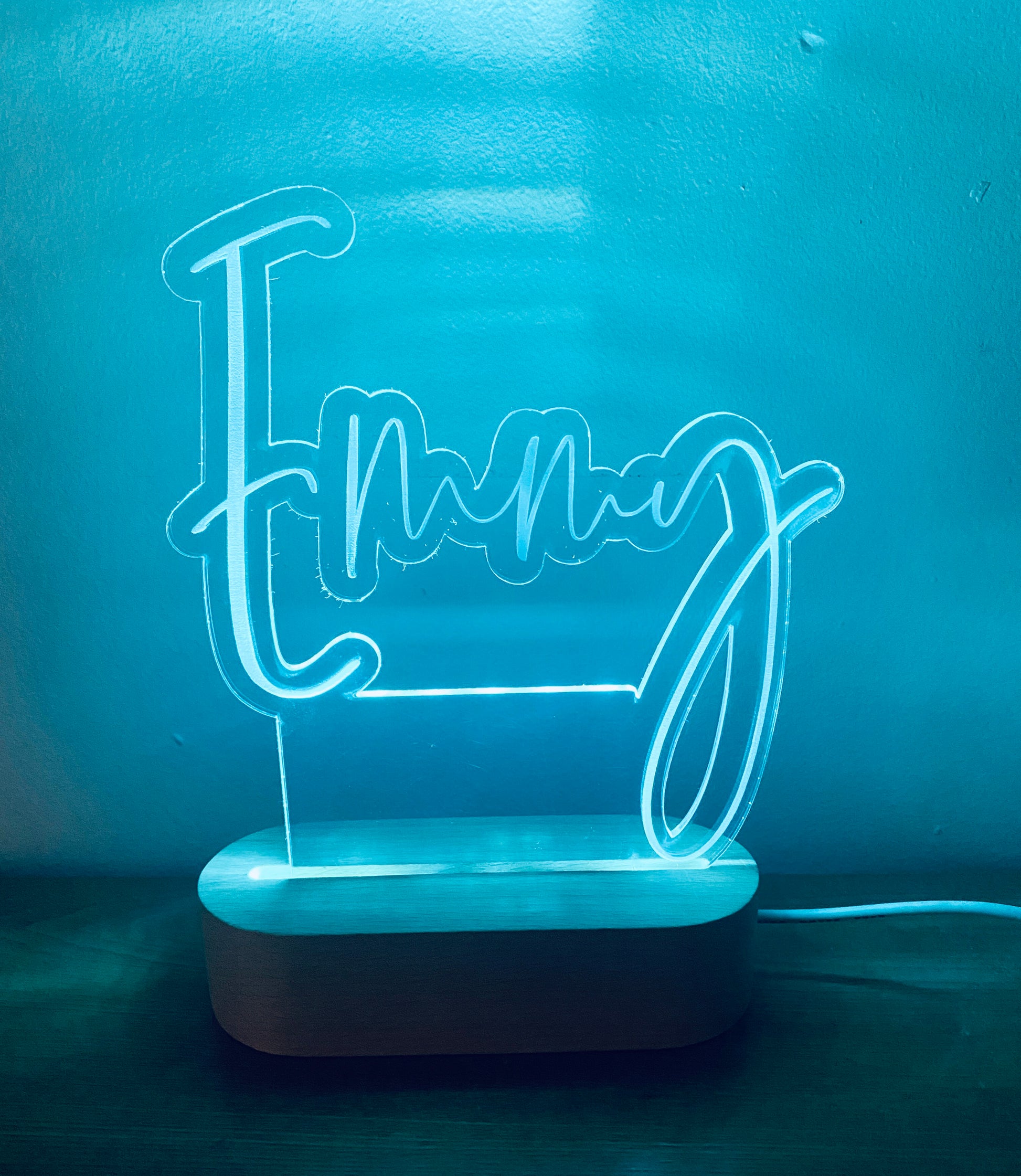 Personalised LED Night Lights for Kids & Nurseries | Coco & May