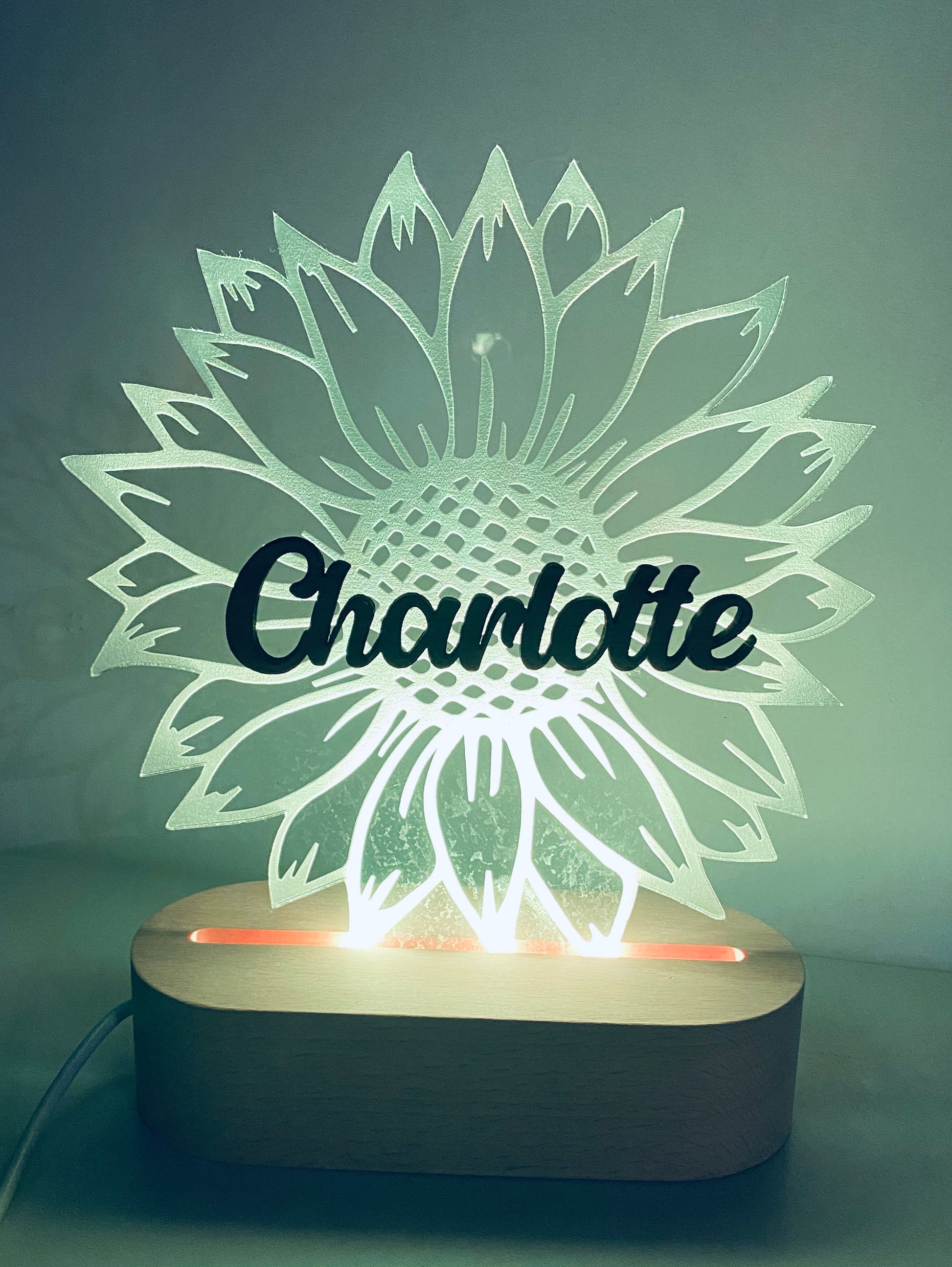 Personalised LED Night Lights for Kids & Nurseries | Coco & May