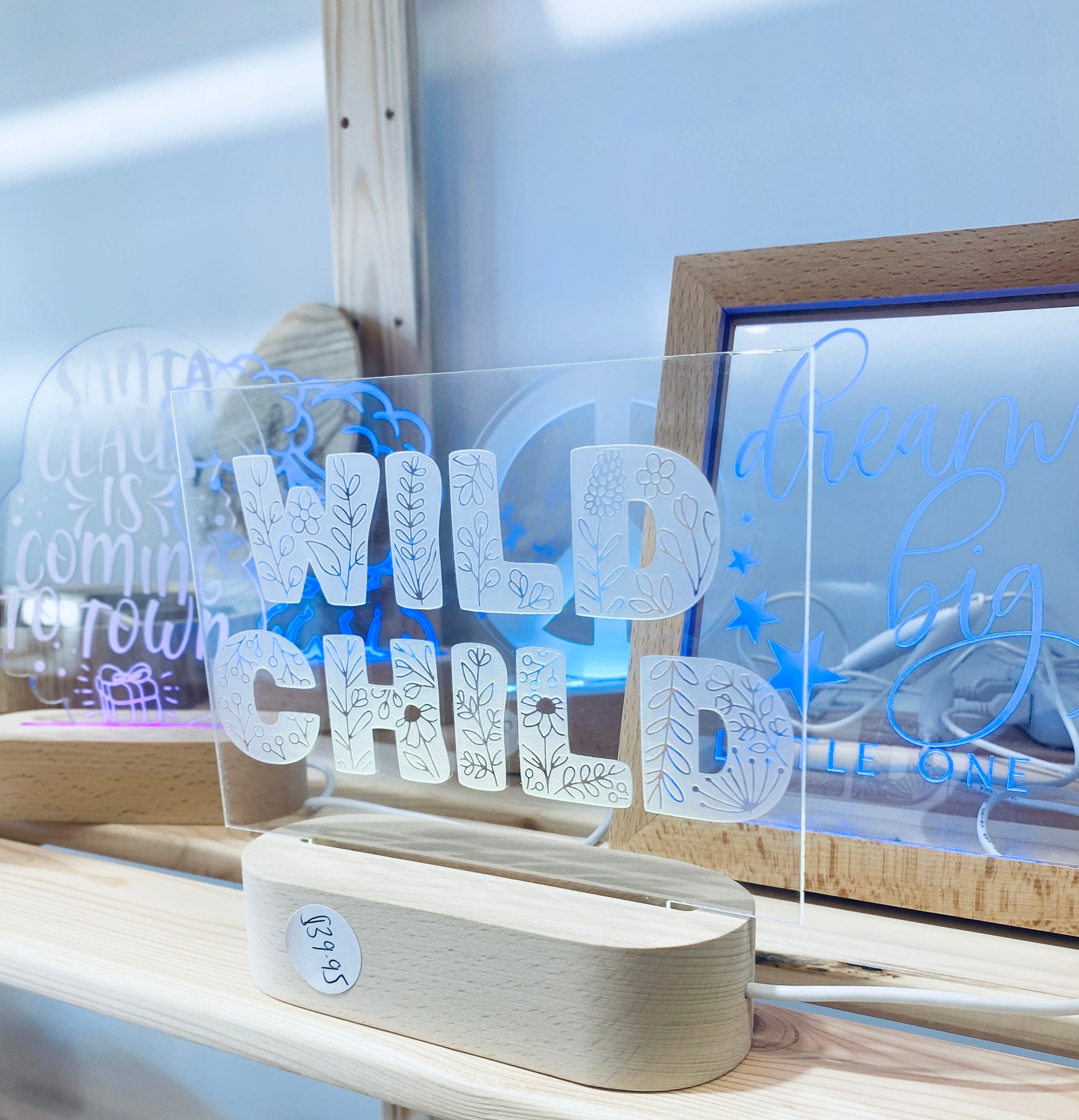 Personalised LED Night Lights for Kids & Nurseries | Coco & May