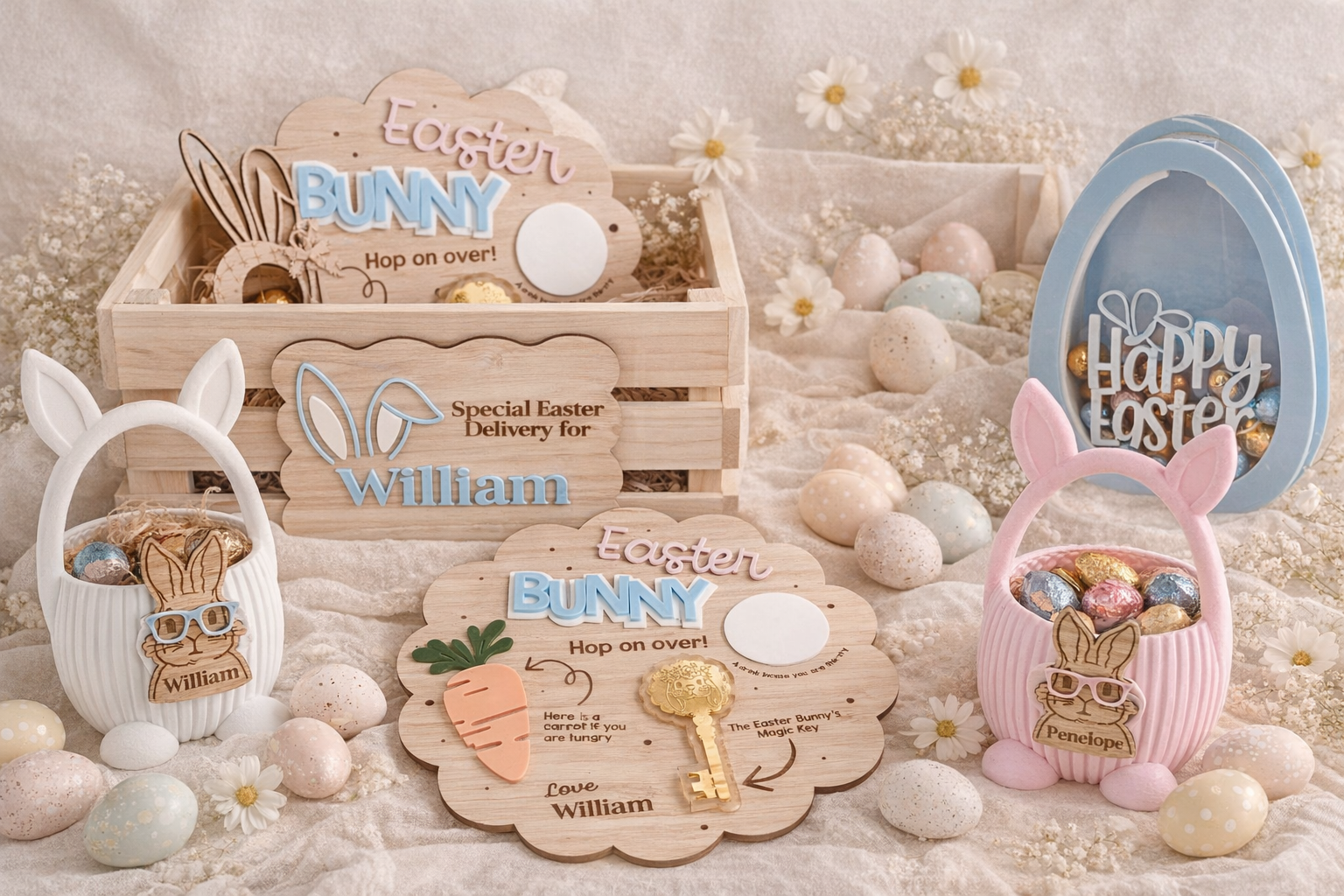 Personalised Easter Gifts Australia | Easter Baskets & Tags – Coco & May