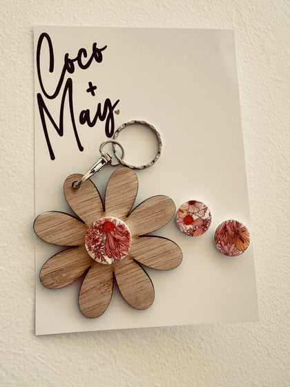 Coco + May Keyring
