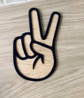 Peace Sign Wall Plaque – Kids & Teen Bedroom Decor