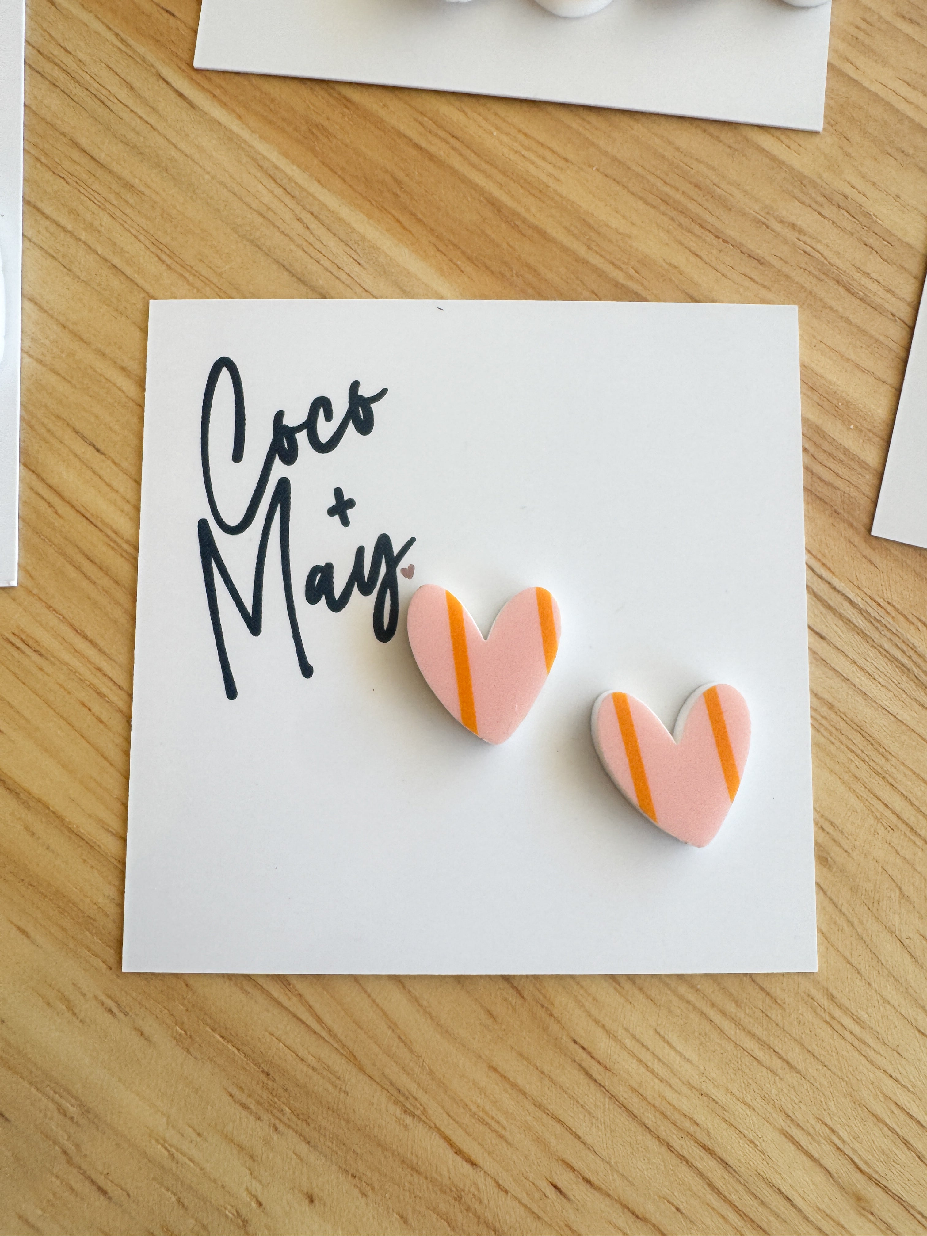 acrylic stud earrings handmade by coco and may

hypoallergenic lightweight stud earrings

colourful acrylic stud earrings australia