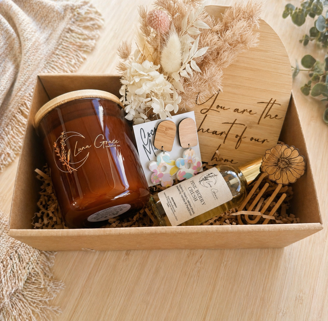 Mother’s Day Heart Box | Premium Gift Box for Mum | Coco & May
