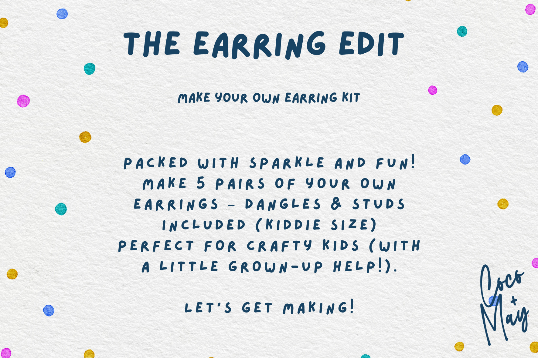 The Earring Edit - DIY Earring Kit