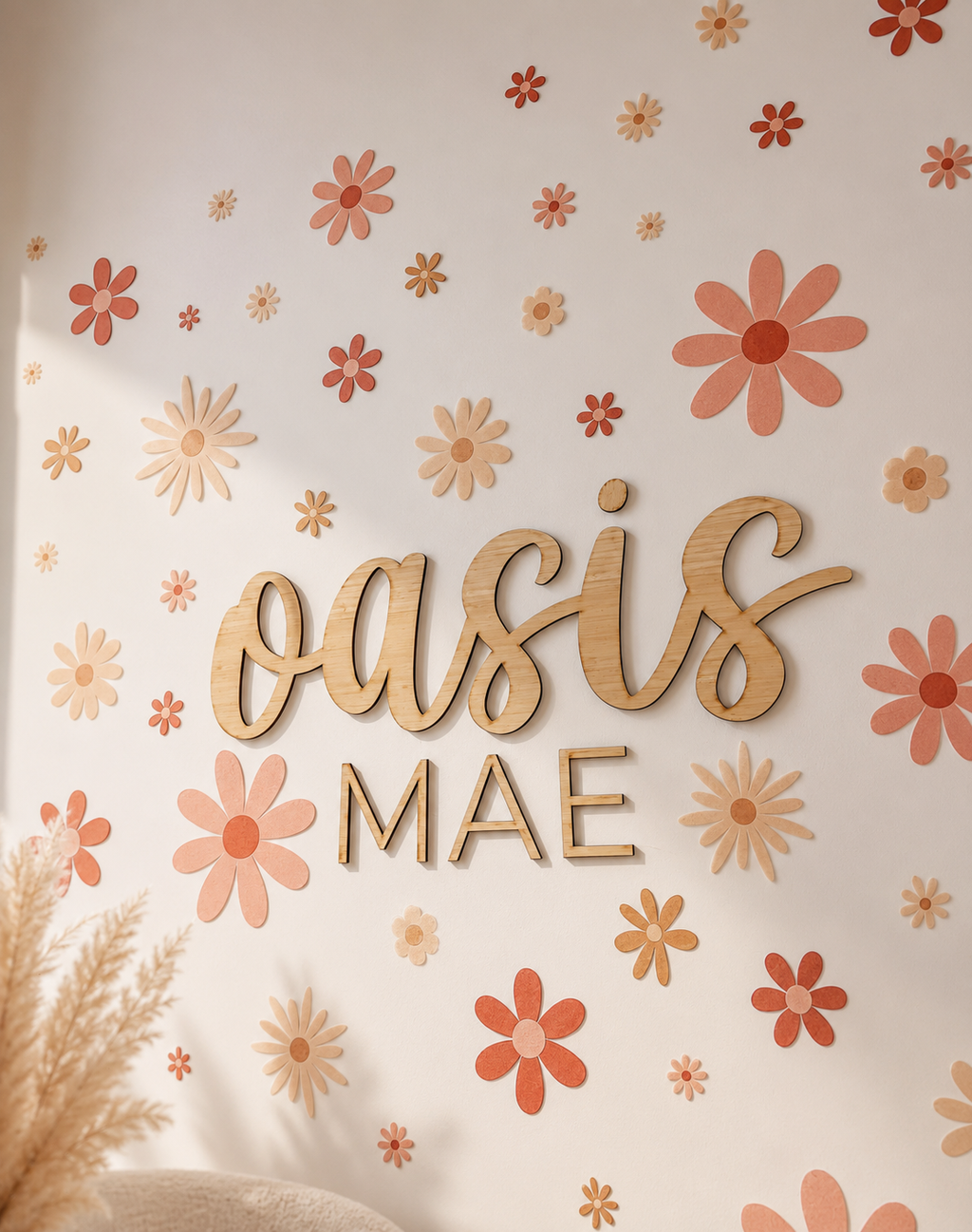 Personalised Name Wall Plaque | Nursery Name Sign