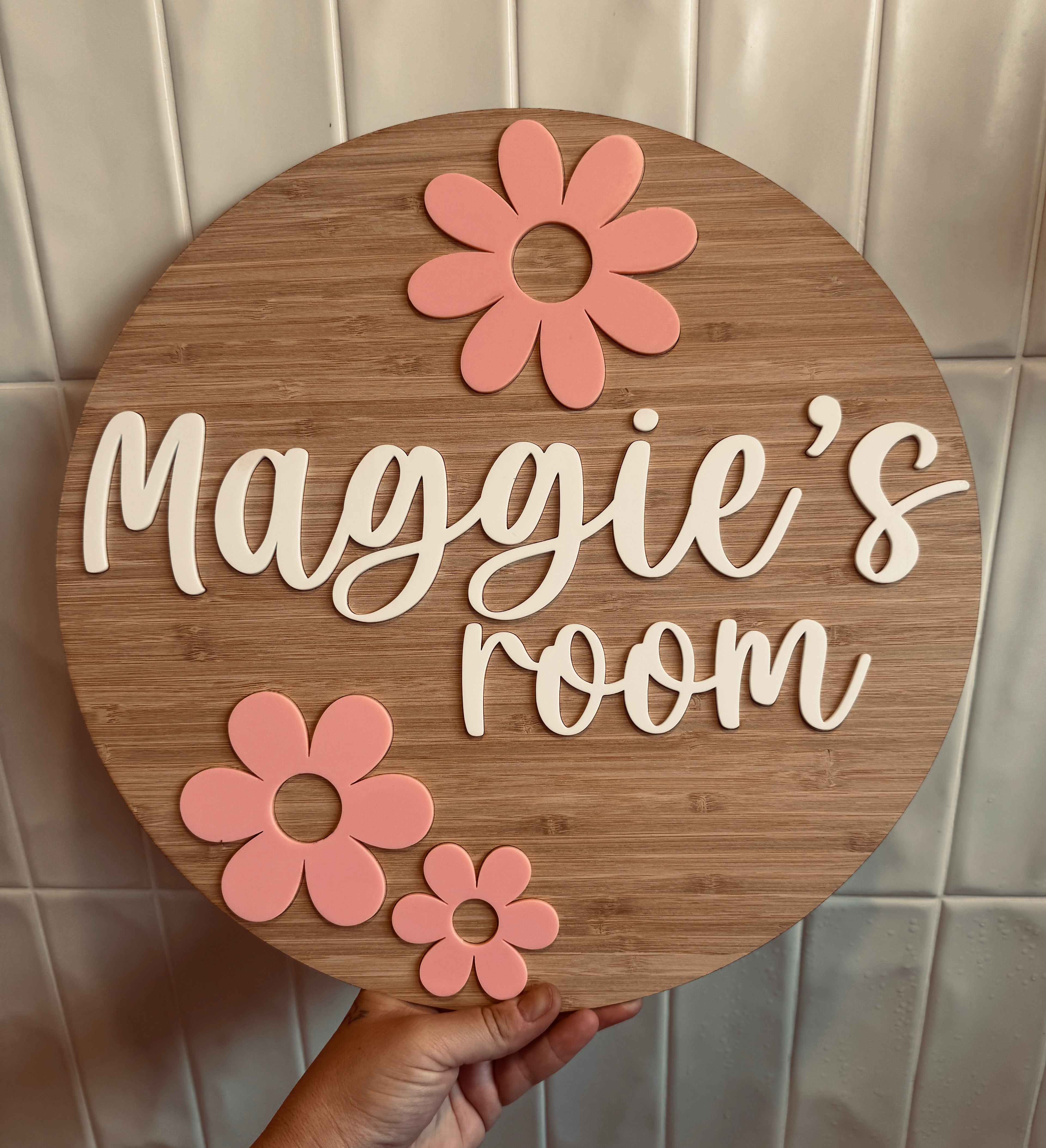 personalised nursery name plaque wooden

kids bedroom door name sign

custom wooden nursery door plaque