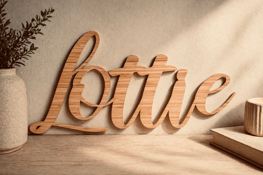 Personalised Name Wall Plaque | Nursery Name Sign