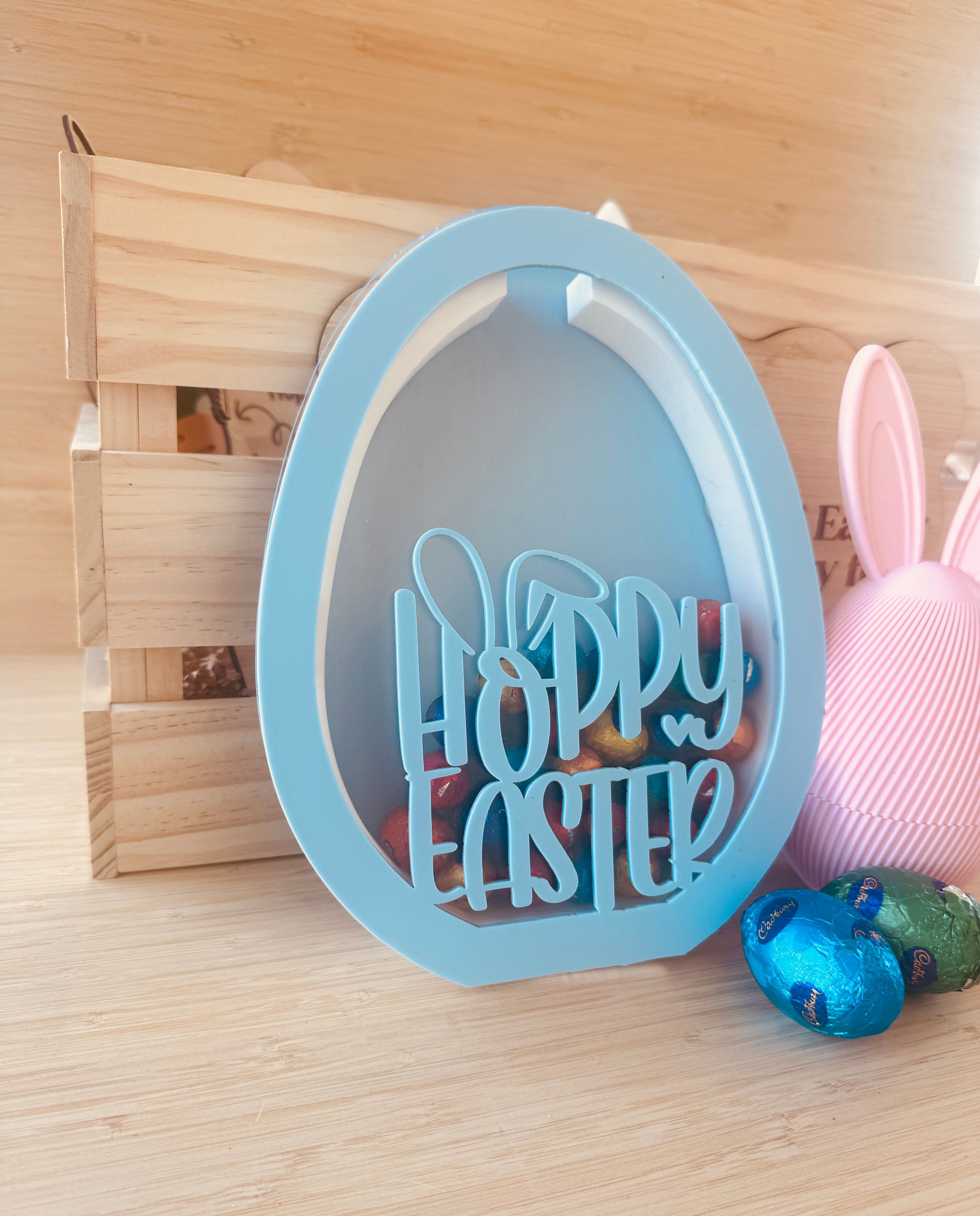Hoppy Easter Drop Box – Personalised Easter Egg Drop Box