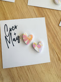 acrylic stud earrings handmade by coco and may

hypoallergenic lightweight stud earrings

colourful acrylic stud earrings australia