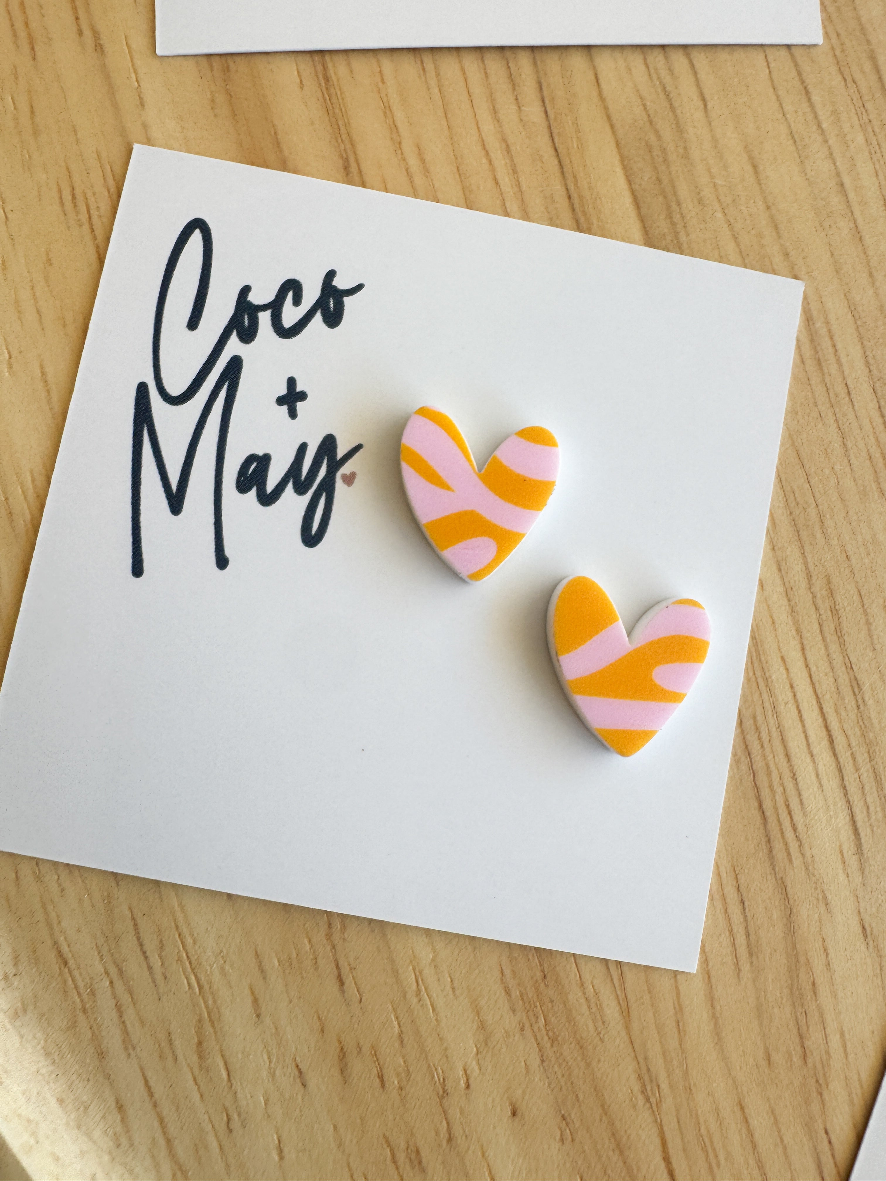 acrylic stud earrings handmade by coco and may

hypoallergenic lightweight stud earrings

colourful acrylic stud earrings australia