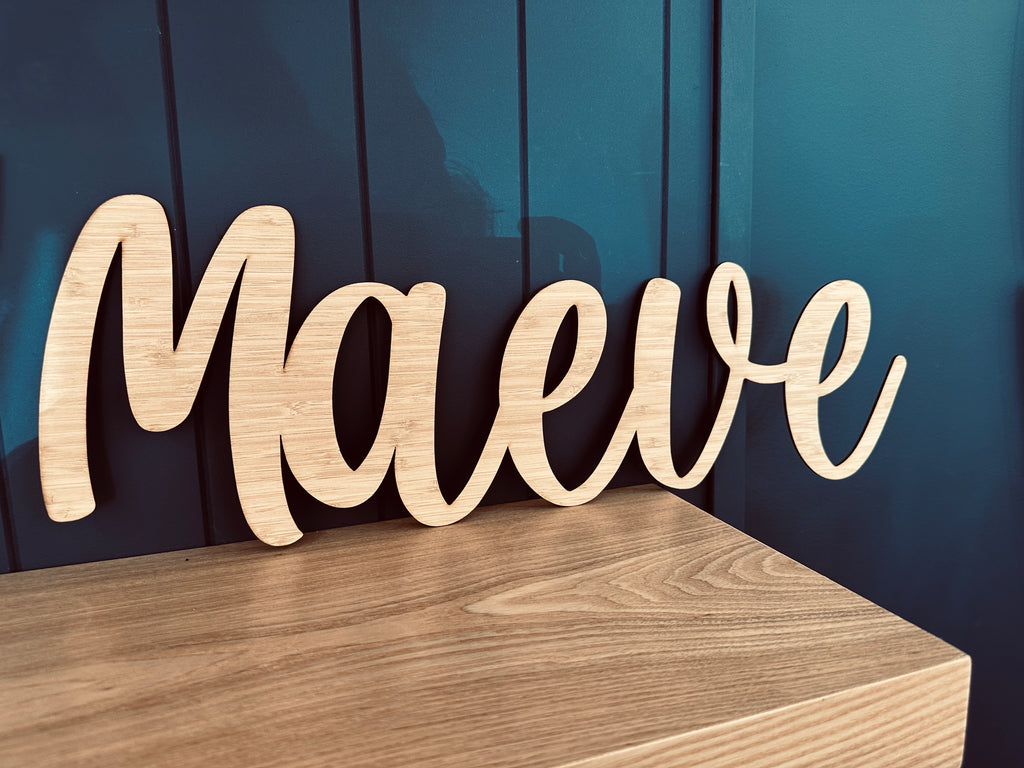 Name Wall Plaque