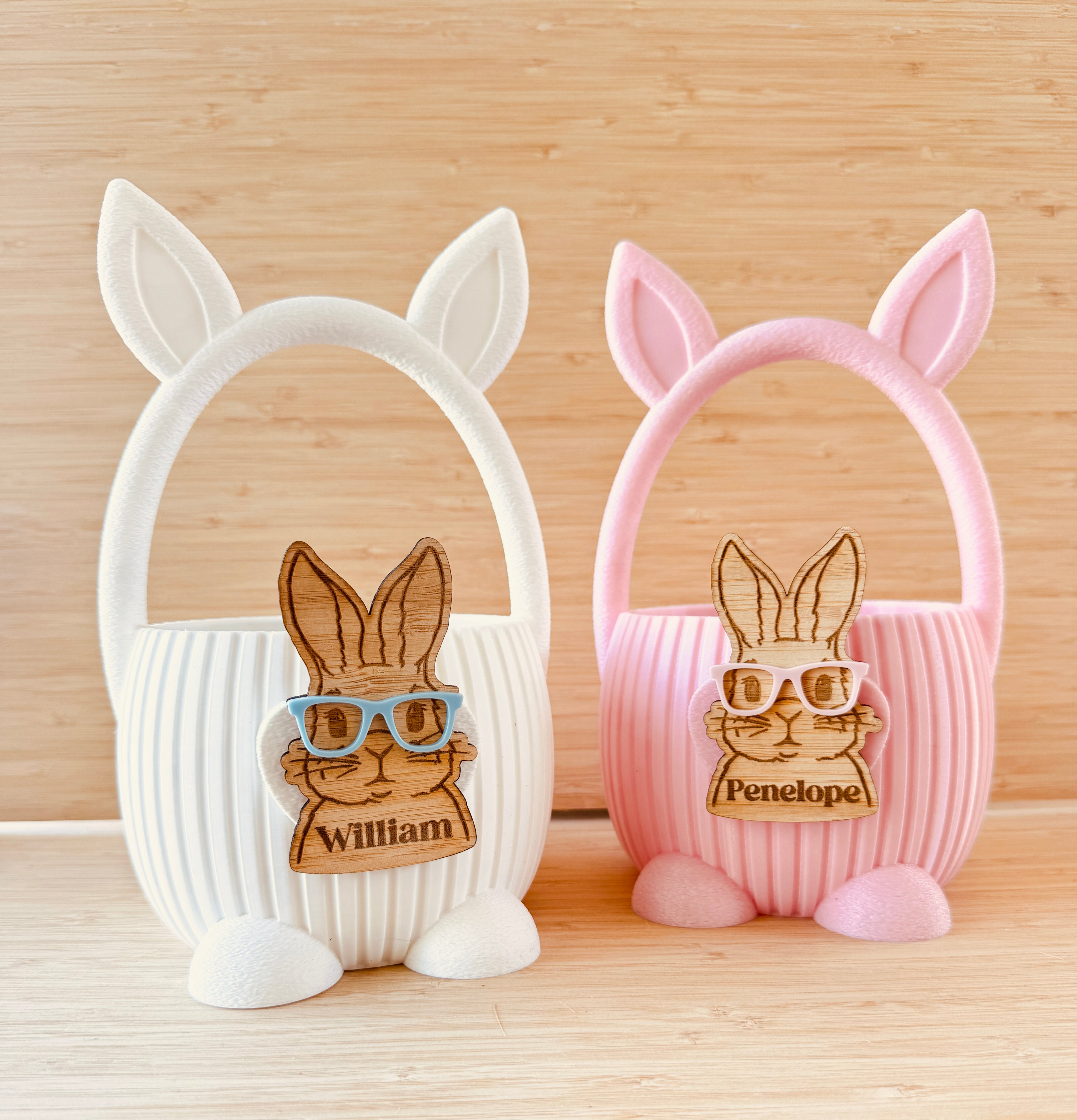 Personalised Easter Bunny Basket