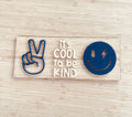 its cool to be kind wall plaque kids decor coco and may