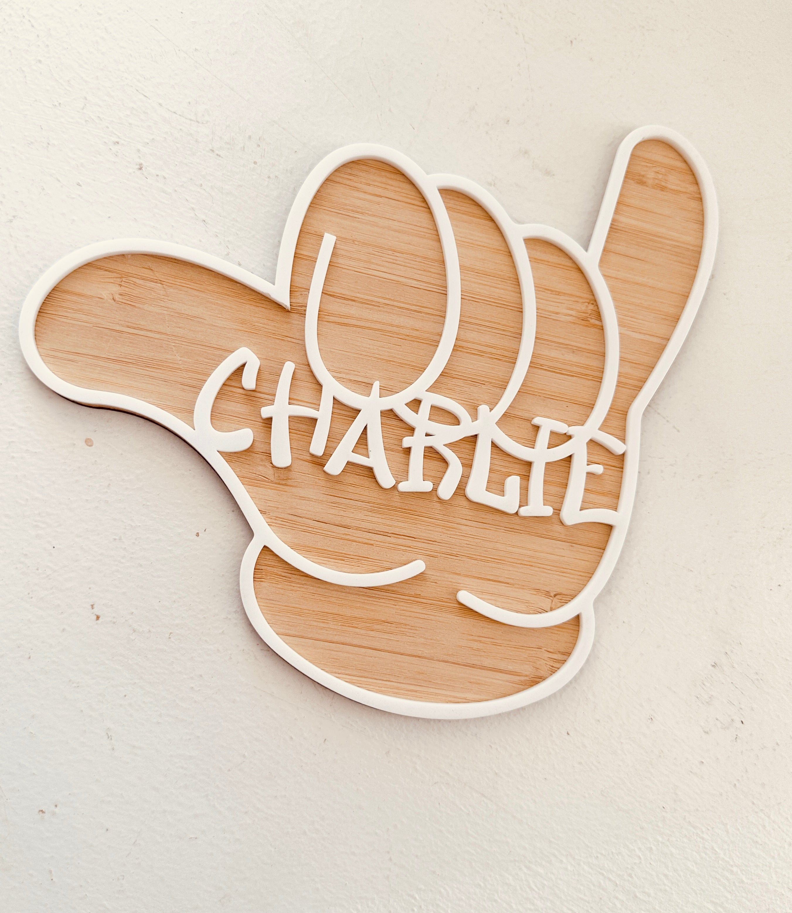 Buy Shaka with Name Wall art