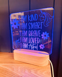 Personalised LED Night Lights for Kids & Nurseries | Coco & May