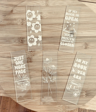 Acrylic Bookmark