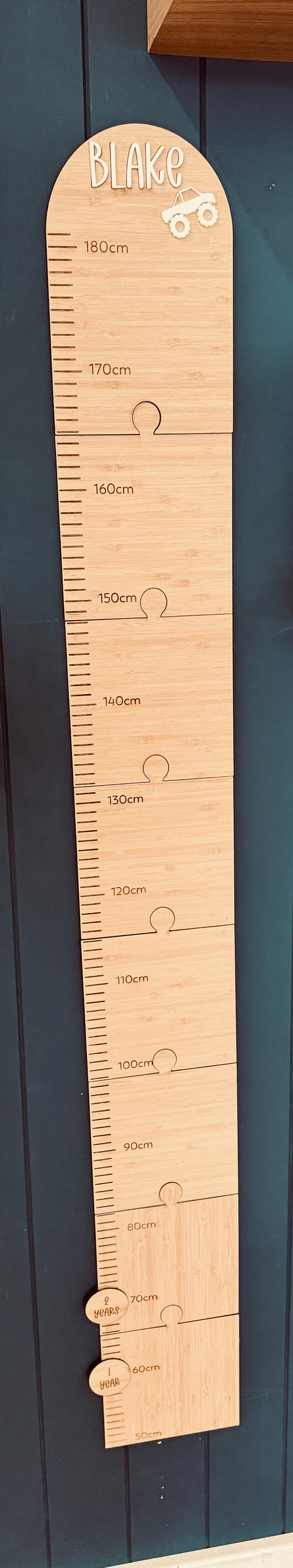 Bamboo Height Chart