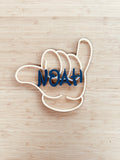 Personalised shaka name wall art for boys room
Custom wooden kids name sign with shaka design
Coastal style personalised wall decor for nursery
Shaka hand wall art with custom name