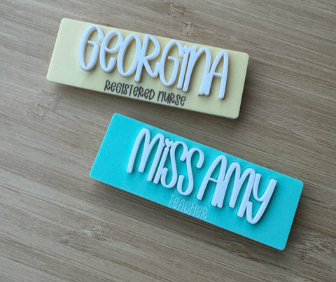 Acrylic Name Badges