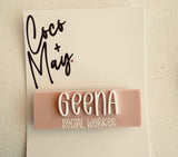 Acrylic Name Badges
