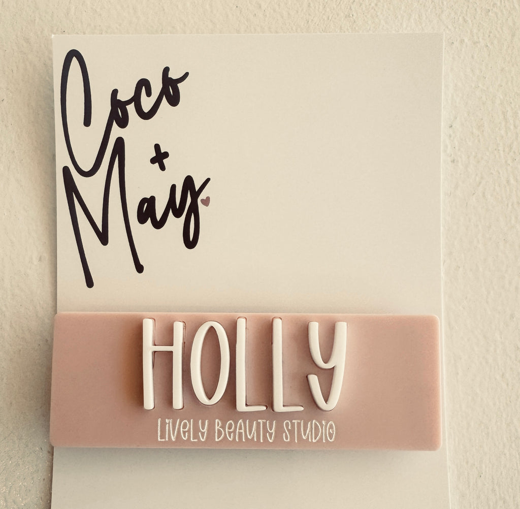 Acrylic Name Badges