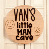 Personalised Wooden Door Plaque