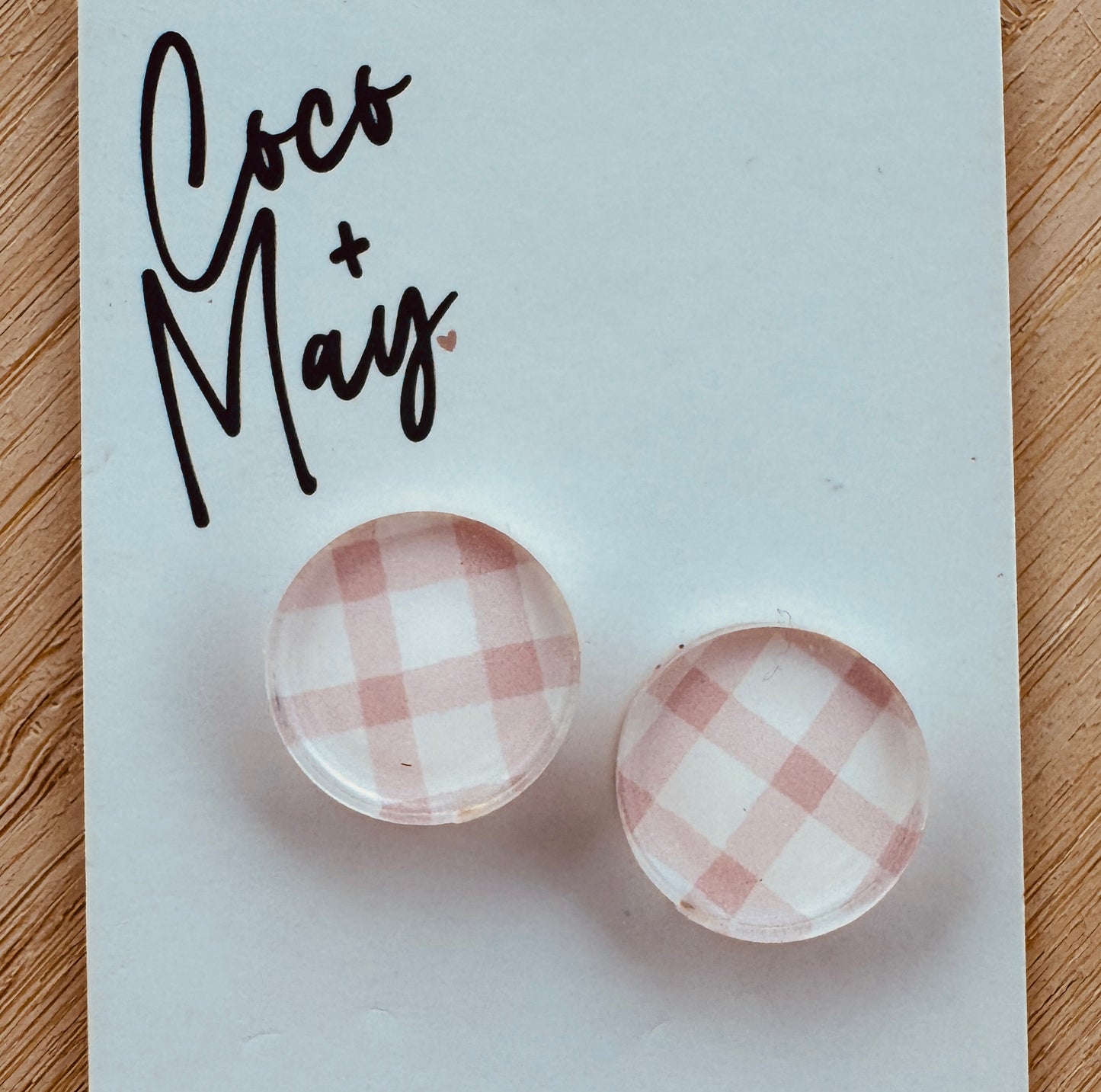 Gingham Stud