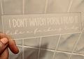 funny engraved frosted acrylic bookmark for romance readers coco and may
