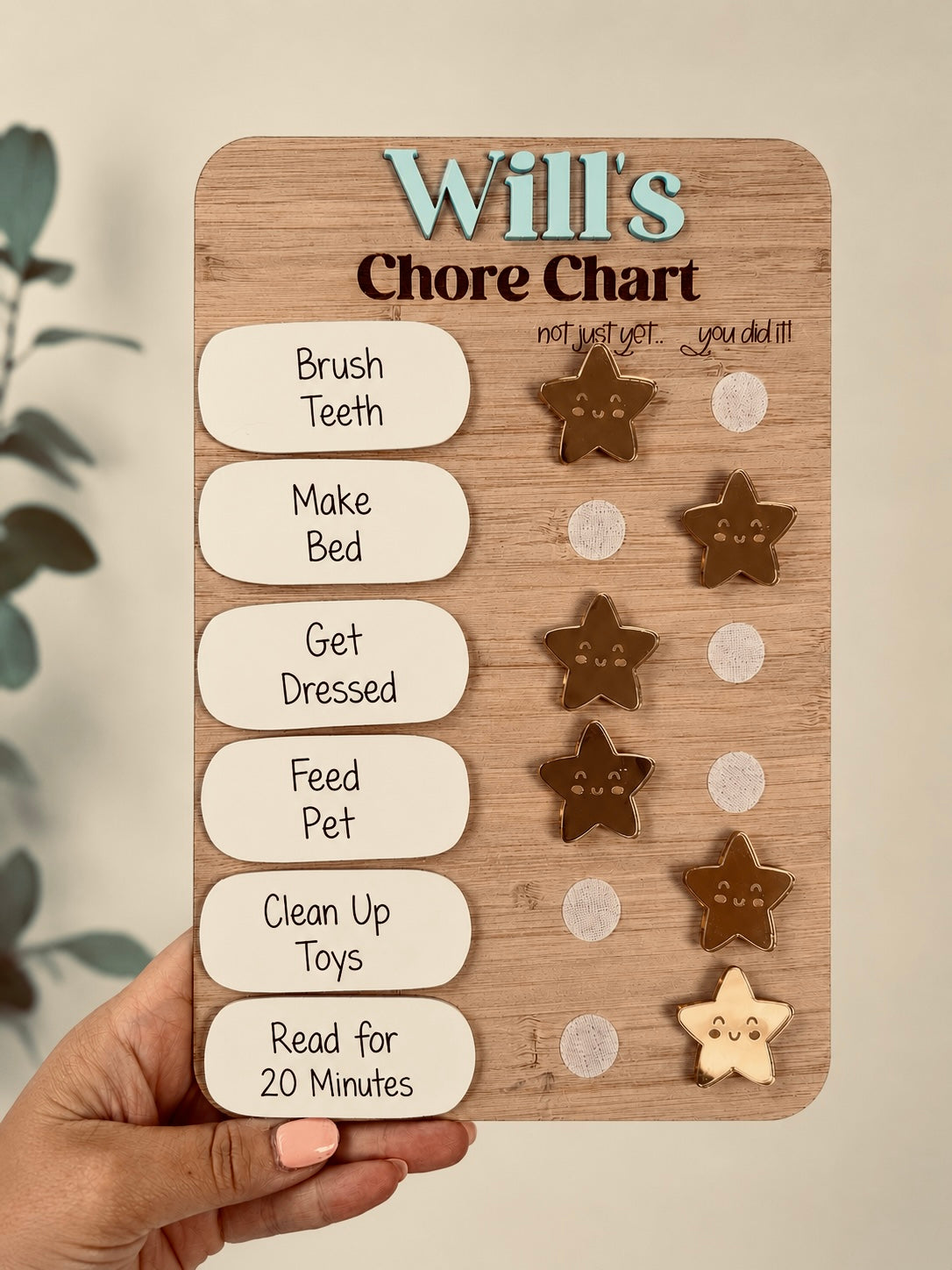 My Little Star Chore Chart