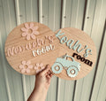 personalised nursery name plaque wooden

kids bedroom door name sign

custom wooden nursery door plaque