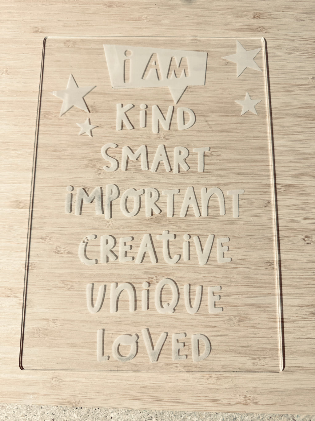 Trace and Learn Affirmations