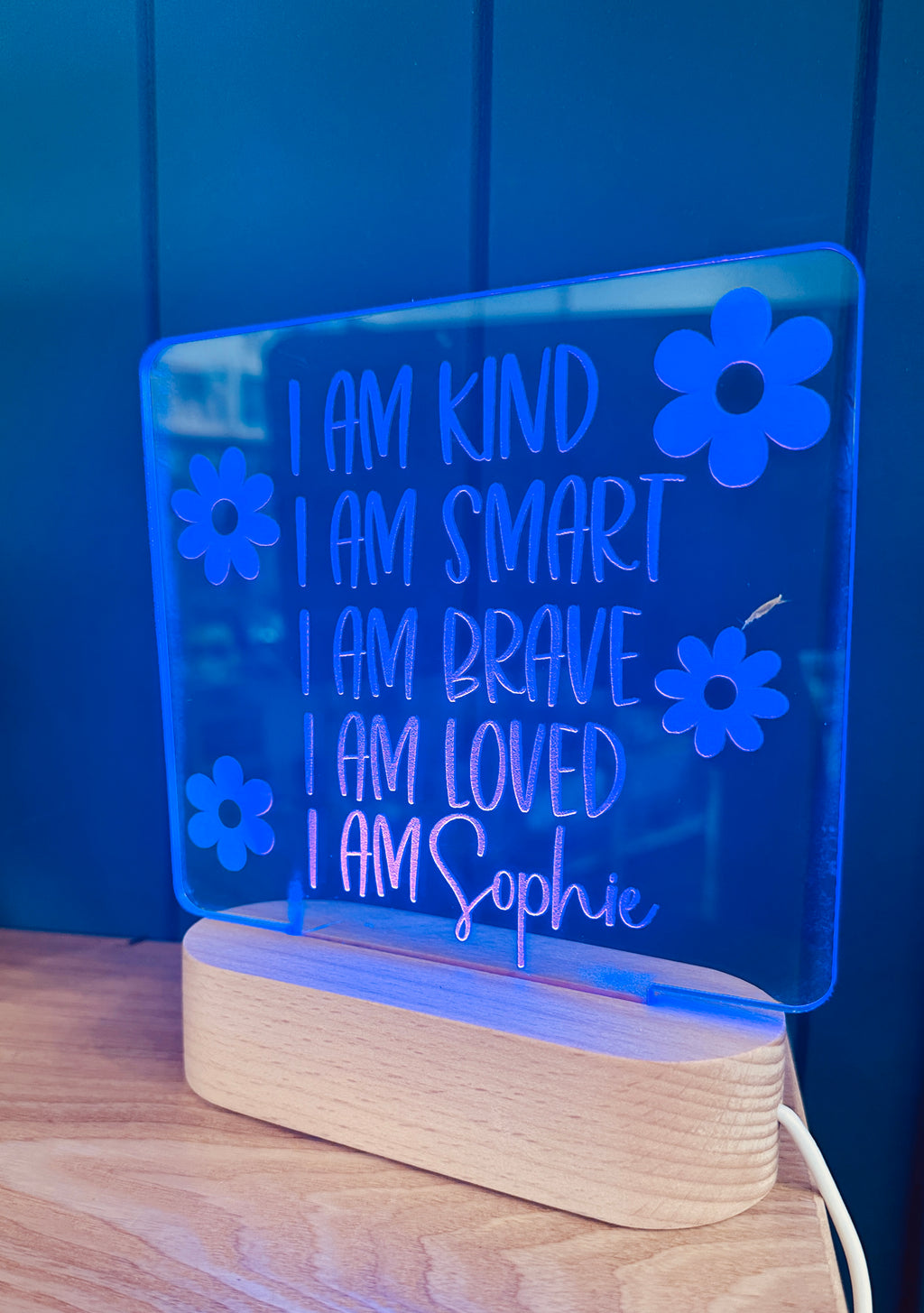 Personalised LED Night Lights for Kids & Nurseries | Coco & May