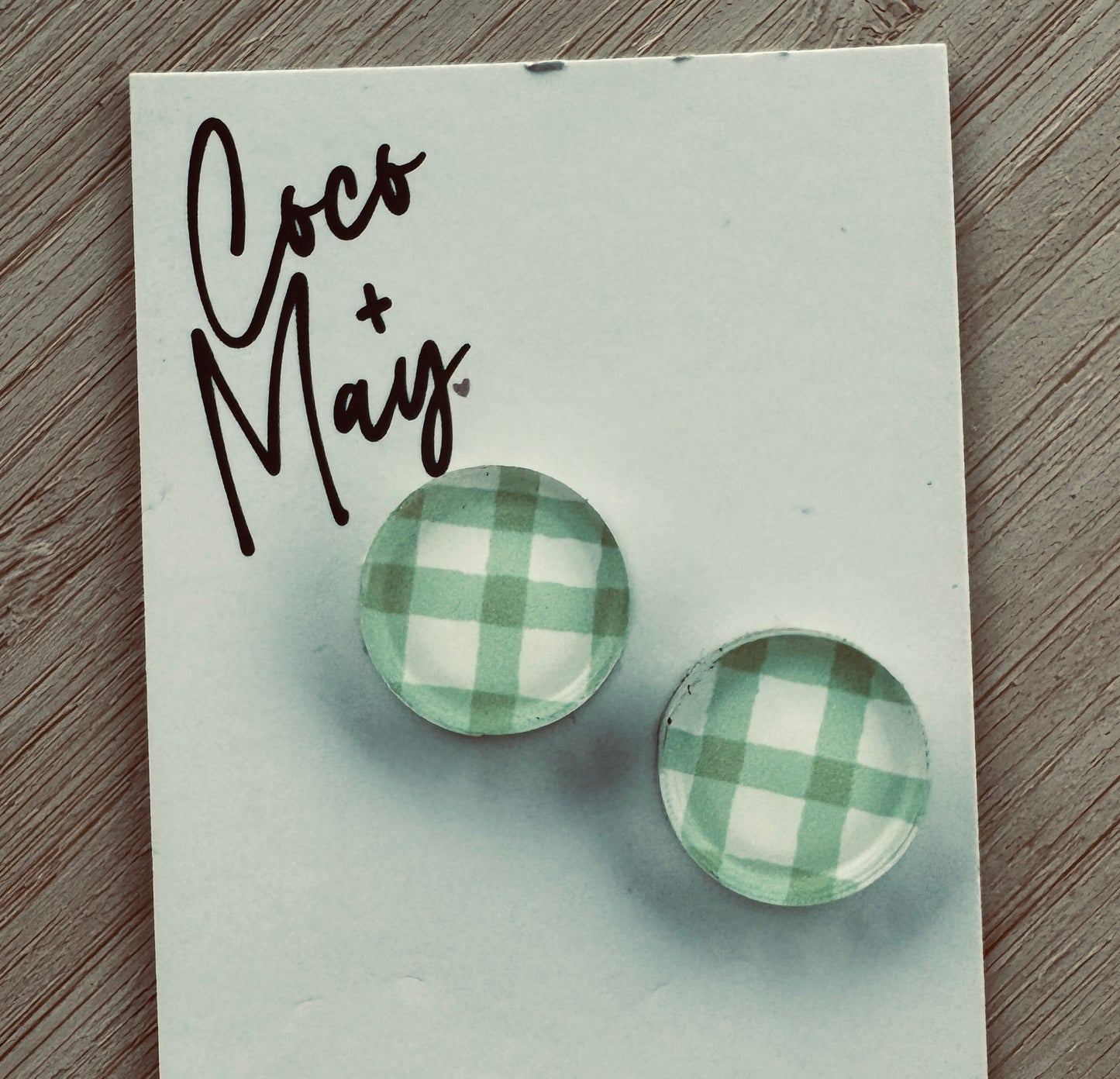 Gingham Stud