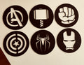 kids superhero wall art set bedroom decor coco and may