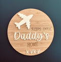 countdown until daddy comes home plaque coco and may