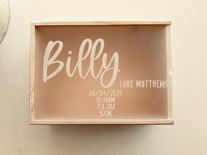 Ultimate Baby Keepsake box