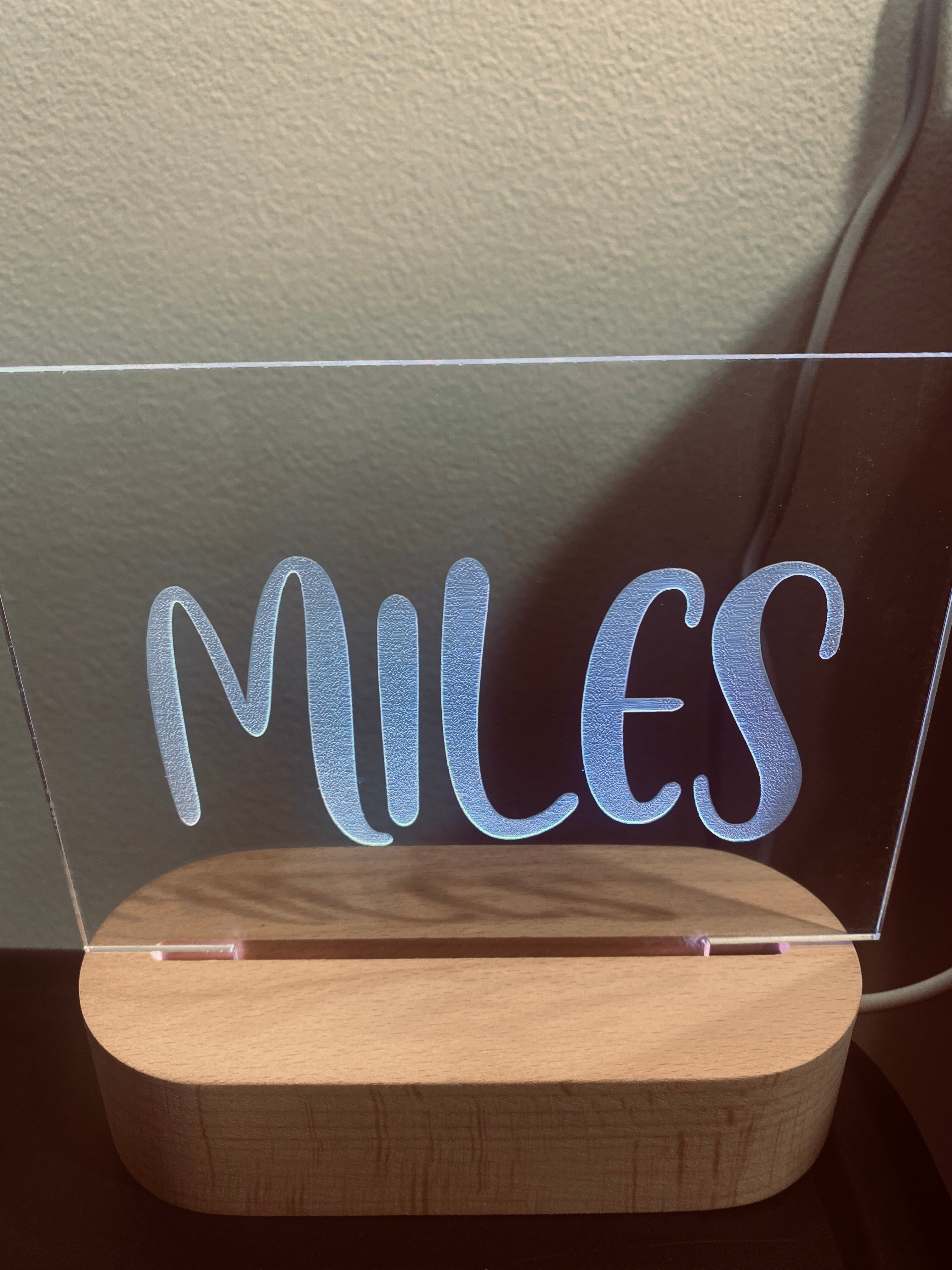 Personalised LED Night Lights for Kids & Nurseries | Coco & May