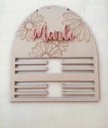 personalised hair bow holder organiser for girls coco and may