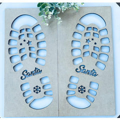 Santa Boot Stencil